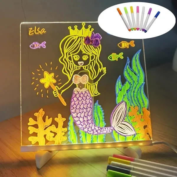 LED Note Board with Colors - Smart home organization tool
